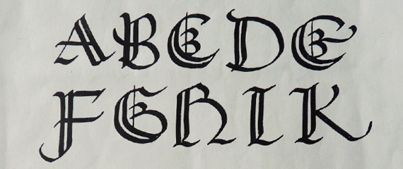caligrafía